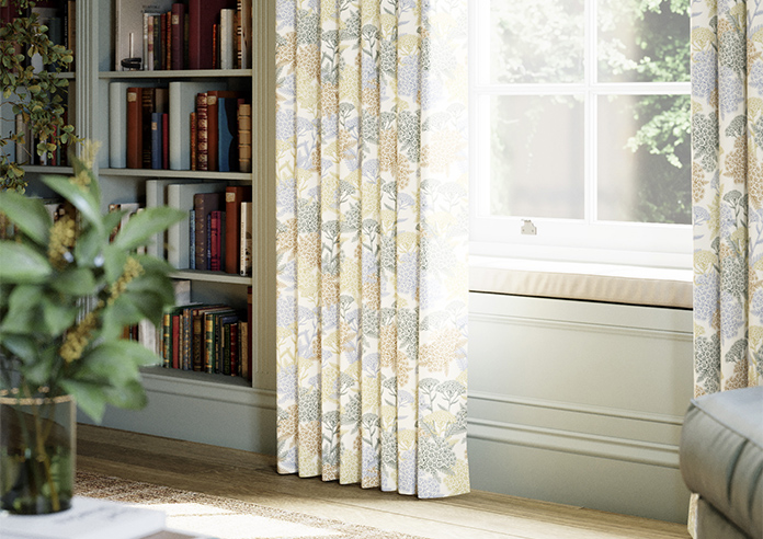 Yarrow, Chartreuse - Made to Measure Curtains - Image 5